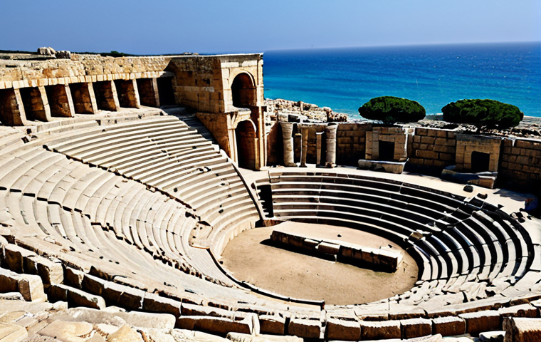 이스라엘의 국립 공원 - City of David Archaeological Site**

"An archaeological excavation site in the City of David, displa...