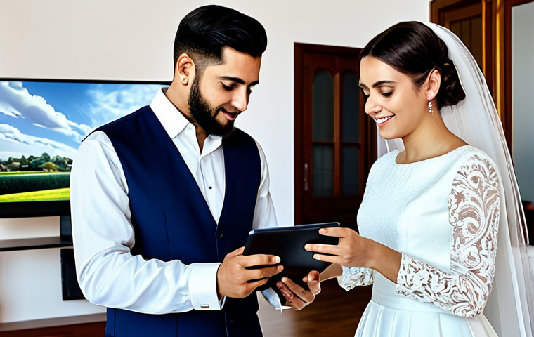 이스라엘의 전통 결혼식 음악 - Modern Wedding Band**

"A modern Israeli wedding band performing on stage, fully clothed in appropri...