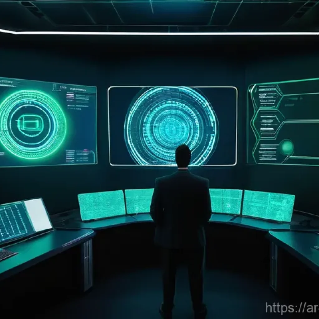 이스라엘 내 주요 IT 기업 - **Digital Fortress: AI-Powered Cybersecurity Defense**
    A visually stunning, high-tech control ro...