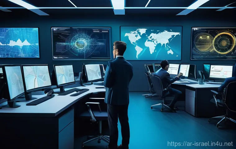 이스라엘의 스타트업 투자 방법 - **Prompt 1: Cybersecurity Innovation Hub**
    "A vibrant, dynamic illustration depicting a diverse ...