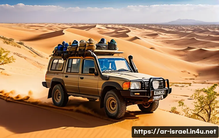 이스라엘의 사막 지형과 여행 방법 관련 이미지 2