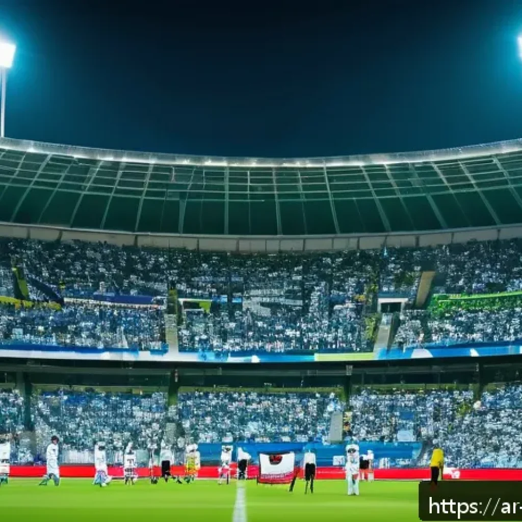 이스라엘의 주요 스포츠  축구 농구 - A vibrant, large Israeli football stadium packed with enthusiastic fans waving flags and banners in ...